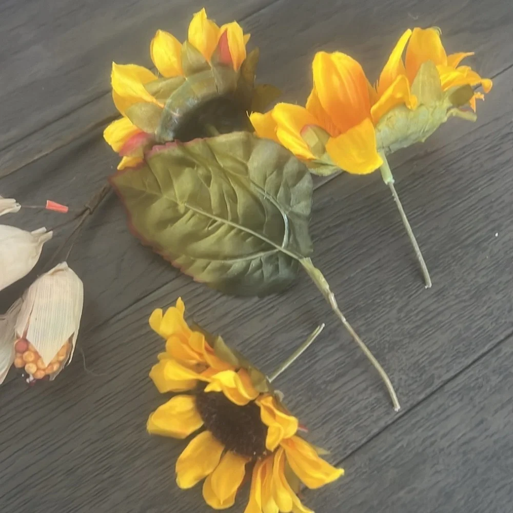 Fall floral stems and berries